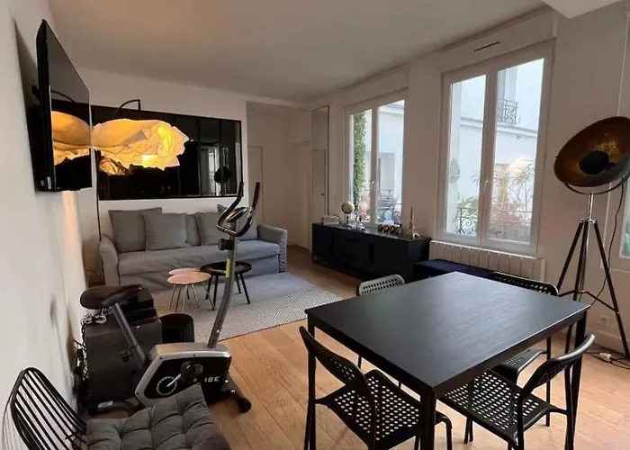 Elegant A Coeur De 2eme شقة باريس